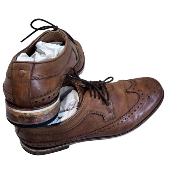 Ben Sherman The Original Wingtip Leather Oxford Shoes main image 5